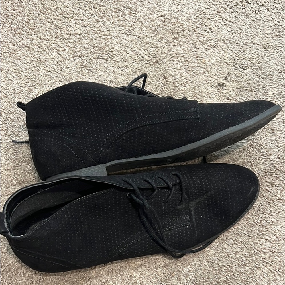 Indigo Women's Black Ankle Booties